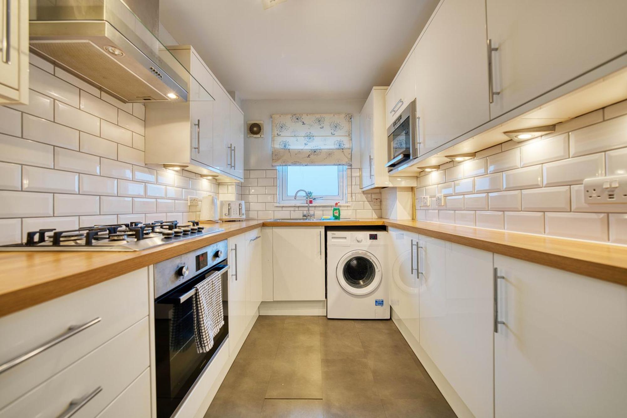Ferienwohnung Modern 2 Bed Flat With Free Parking Glasgow Exterior foto