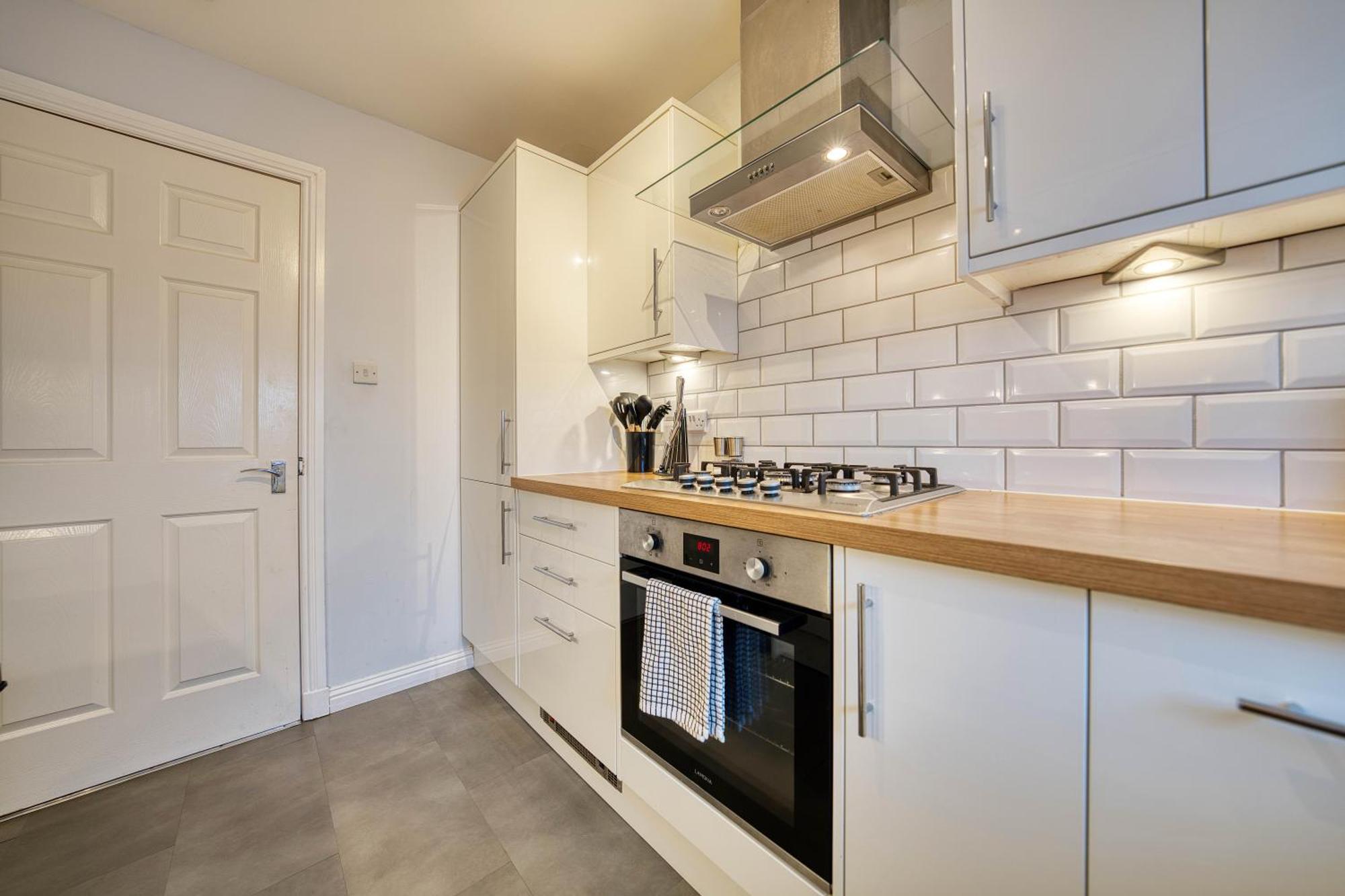 Ferienwohnung Modern 2 Bed Flat With Free Parking Glasgow Exterior foto